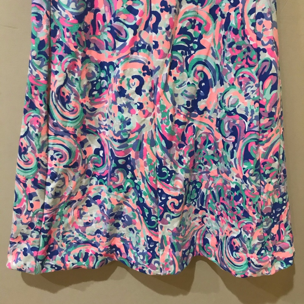 Lilly Pulitzer Celia Dress Fit and Flare size Xs - Picture 9 of 11